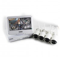 DVR con 4 telecamere wifi contattare il venditore 